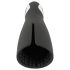 Rebelde Fuerte - vibrador recargable para masajes íntimos (negro)