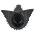 Rebelde Fuerte - vibrador recargable para masajes íntimos (negro)