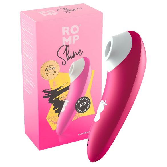 ROMP Shine - Estimulador de Clítoris con Olas de Aire Impermeable (rosa)