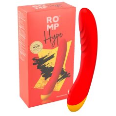 ROMP Hype - vibrador punto G impermeable - silicona naranja