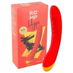 ROMP Hype - vibrador punto G impermeable - silicona naranja