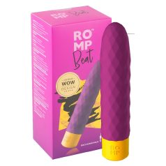   ROMP Beat - vibrador recargable impermeable tipo varita - silicona lila