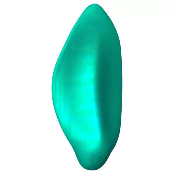 ROMP Wave - vibrador estimulador de clítoris recargable impermeable verde