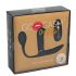 GoGasm: Vibrador triple recargable con control remoto (negro)