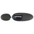 GoGasm: Vibrador triple recargable con control remoto (negro)