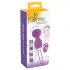 SMILE - huevo vibrador rotatorio - silicona lila