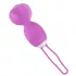 SMILE - huevo vibrador rotatorio - silicona lila