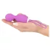 SMILE - huevo vibrador rotatorio - silicona lila