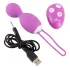 SMILE - huevo vibrador rotatorio - silicona lila