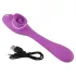 You2Toys - vibrador recargable 2 en 1 - función doble - lila