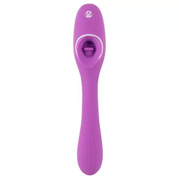 You2Toys - vibrador recargable 2 en 1 - función doble - lila