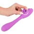 You2Toys - vibrador recargable 2 en 1 - función doble - lila