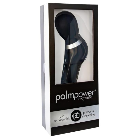 Varita Extrema PalmPower - masajeador negro recargable