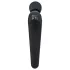 PalmPower Extreme Wand - masajeador recargable vibrador - silicona negra