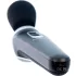 PalmPower Extreme Wand - masajeador recargable vibrador - silicona negra