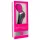 PalmPower Extreme Wand - vibrador masajeador recargable - silicona rosa y negro