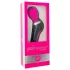 PalmPower Extreme Wand - vibrador masajeador recargable - silicona rosa y negro