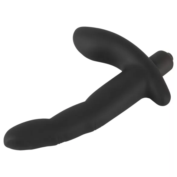 Rebel Naughty Finger - masajeador prostático vibrador - silicona negra
