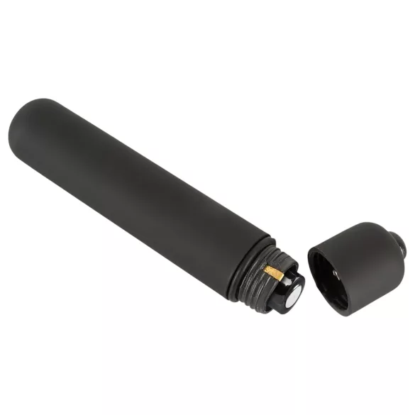 Rebel Naughty Finger - masajeador prostático vibrador - silicona negra