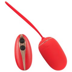   SMILE Love Ball - huevo vibrador recargable con mando - silicona - rojo