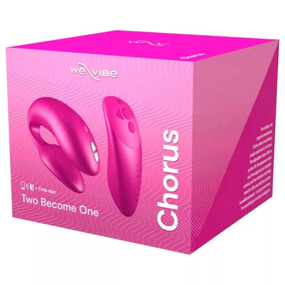 We-Vibe Chorus - vibrador inteligente recargable (rosa)