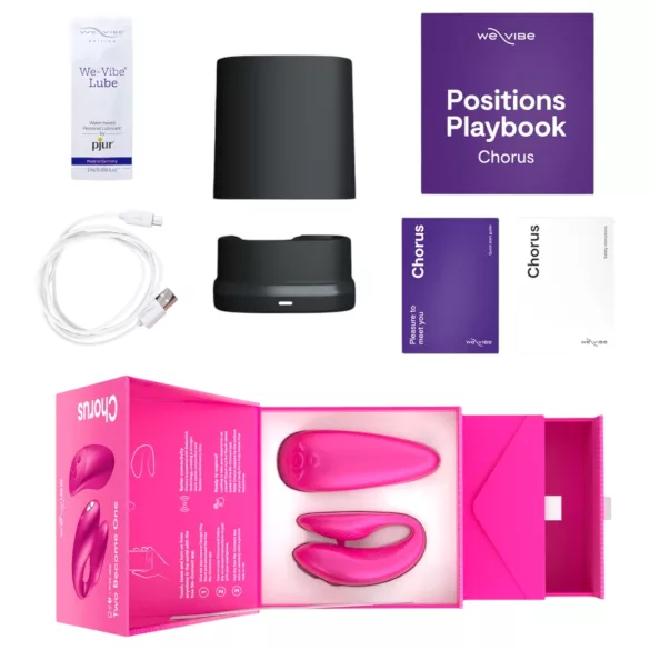 We-Vibe Chorus - vibrador inteligente recargable (rosa)