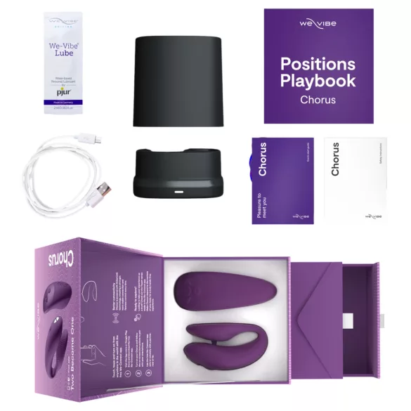 We-Vibe Chorus - vibrador inteligente recargable (lila)