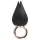 Belou - vibrador de clítoris recargable impermeable - negro