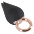 Belou - vibrador de clítoris recargable impermeable - negro