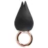 Belou - vibrador de clítoris recargable impermeable - negro