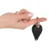 Belou - vibrador de clítoris recargable impermeable - negro