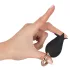 Belou - vibrador de clítoris recargable impermeable - negro