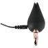 Belou - vibrador recargable e impermeable para clítoris (negro)