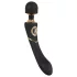 Cleopatra Wand - masajeador vibrador recargable impermeable silicona negro