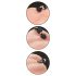 Vibrador masajeador Cleopatra - recargable y resistente al agua (negro)