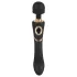 Cleopatra Wand - masajeador vibrador recargable impermeable silicona negro