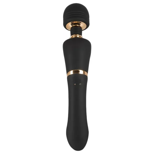 Cleopatra Wand - masajeador vibrador recargable impermeable silicona negro