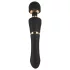 Cleopatra Wand - masajeador vibrador recargable impermeable silicona negro