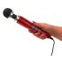 Doxy Die Cast 3 Varita - Vibrador masajeador (rojo)