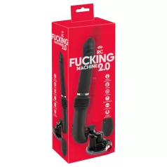   You2Toys - Máquina sexual con mando - vibrador empujador recargable - negro