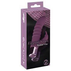   Rabbit Vibe - vibrador con estimulador de clítoris y punto G recargable lila