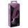 Vibrador Rabbit con brazo para clítoris y punto G (lila)