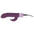 Vibrador Rabbit con brazo para clítoris y punto G (lila)