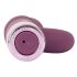 Vibrador Rabbit con brazo para clítoris y punto G (lila)