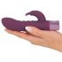 Vibrador Rabbit con brazo para clítoris y punto G (lila)