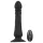Black Velvets - vibrador anal negro recargable con función de empuje
