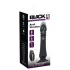 Black Velvets - vibrador anal negro recargable con función de empuje