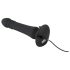 Black Velvet - Vibrador anal recargable (negro)