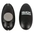 Black Velvets - vibrador anal negro recargable con función de empuje