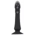 Black Velvets - vibrador anal negro recargable con función de empuje